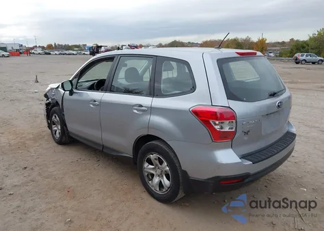 2015 Subaru Forester 2.5I из США, поврежденный, VIN JF2SJAAC5FG836439